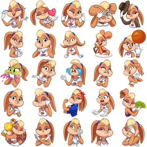 Telegram sticker: Lola Bunny Lola Bunny Cartoon, Hase Tattoos, Cartoon Tattoo Ideas, Bugs And Lola, Looney Tunes Wallpaper, Animated Shows, Cartoon Pfp, Looney Tunes Show, Cartoon Tattoo