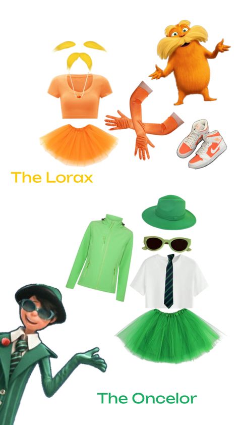 Halloween costumes character ideas Female Onceler Costume, Tv Show Character Costumes, Pixar Costume, Bestie Stuff, Character Ideas, Halloween Costumes Women, Character Costumes, Halloween Ideas, Costume Ideas