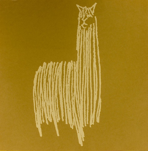 George Tscherny, Alpaca Drawing, Llama Drawing, Modular Display System, Llama Art, Llama Arts, Modular Display, Milton Glaser, 4 Tattoo