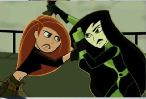 Shego And Kim, Cosplay Poses, I Kissed A Girl, Childhood Memories 2000, Live Action Movie, Kim Possible, Liam Payne, Action Movies, Rwby