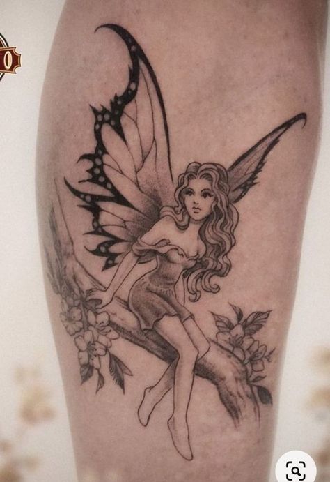 Fairy Tattoo Ankle, Enchanted Forest Tattoo, Fairy Sleeve Tattoo, Dave Tattoo, Faerie Tattoo, Pixie Tattoo, Aladdin Wallpaper, Mum Tattoo, Whimsical Tattoos