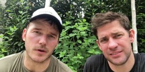 Chris Pratt and John Krasinski Are Challenging You to One of CrossFit's Most Grueling Workouts  ||  It's all for a good cause.  https://www.menshealth.com/entertainment/a20159976/crossfit-the-murph-chris-pratt-john-krasinski/ The Murph, Veterans Benefits, John Krasinski, Chris Pratt, Good Cause, Military Discounts, Find A Job, Memorial Day, Crossfit