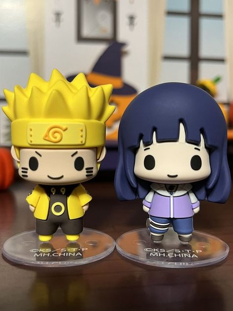 Clay Naruto, Clay Reference, Naruto Chibi, Desk Toy, Uzumaki Family, Naruto And Hinata, Cute Clay, Desk Toys, Clay Figures