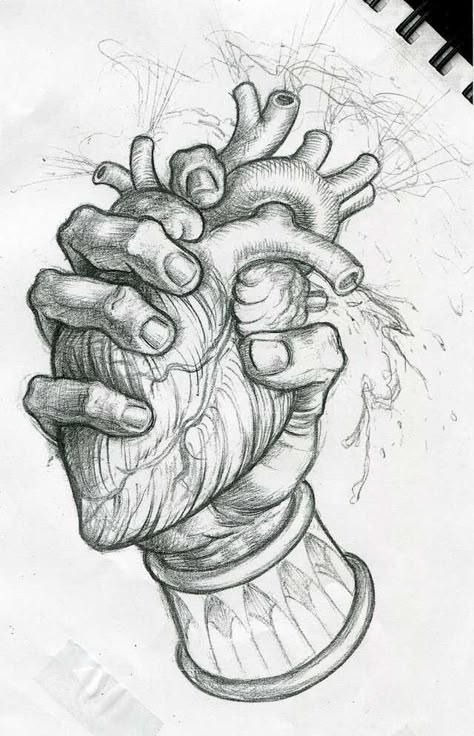 Heart in hand - Imgur Power Drawing, Meaningful Drawing Ideas, Meaningful Drawing, Tiny Art, Meaningful Drawings, Aztec Art, Heart Drawing, Desenho Tattoo, Spine Tattoos