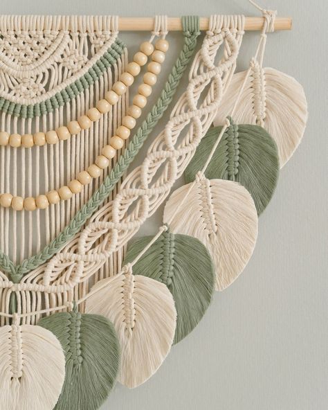 🌳 Embrace a green lifestyle and an eco-friendly environment with our Macrame Wall Art With Leaf Tassel! This stunning Macrame Wall Hanging brings a touch of boho elegance to any space, making it an ideal addition to your Green Home Decor. 🌿 ✨ Discover the magic at https://beandaikon.etsy.com/listing/1580554592 or connect with us directly 🌈 #bohodecoration #handmadeitems #macramewallart #homedecorinspiration #macrametasselgarland #bohovibes #homedecoratingideas #handmadegiftideas #bohemianv... Art With Leaf, Eco Friendly Environment, Macrame Wall Hanger, Boho Inspiration, Tassel Garland, Macrame Wall Art, Green Home, Green Home Decor, Green Lifestyle