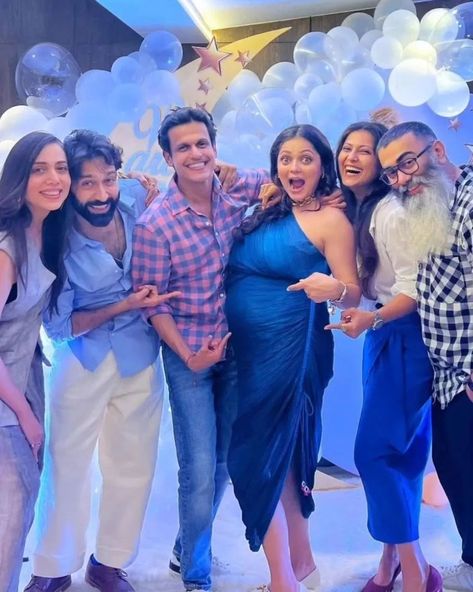 Mom-to-be, Drashti Dhami melted our hearts with the glimpses of her lunar-themed baby shower bash. The actress' maternity fashion was top-notch from her dress to her nail art. #drasthidhami #drashtidhami #drashtidhamiqueen #mommytobe #pregnancyglow #pregnant #pregnancy #babyshower #tvactress #televisionactress Baby Shower Dress For Mom, Dresses For Baby Shower, Dress For Mom, Drashti Dhami, Maternity Dresses For Baby Shower, Baby Shower Dress, Baby Shower Dresses, Maternity Fashion, Baby Shower Themes