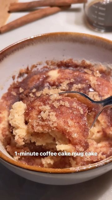 Gluten Free Kodiak Cakes Recipe, Kodiak Pancake Recipes Healthy, Laurenfitfoodie Recipes, Kodiak Mug Cake, Coffee Cake Mug Cake, Protein Coffee Cake, Kodiak Cakes Recipe, Protein Mug Cakes, Healthy Pancake Recipes