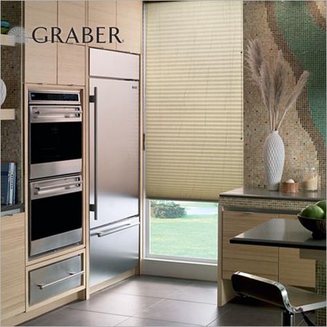 Graber EvenPleat Shades. Graber Blinds, Pleated Shades, Cheap Blinds, Horizontal Blinds, Wooden Shades, Faux Wood Blinds, Solar Shades, Kitchen Window Treatments, Wood Blinds