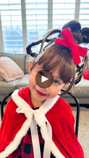 Facebook Cindy Lue Who Hair, Diy Cindy Lou Who Hair, Cindy Lou Who Hairstyle Diy, Whoville Hairstyles Easy, Cindy Loo Hoo, Cindy Lou Hair, Cindy Lou Who Hair, Christmas Ornament Exchange, Whoville Hair