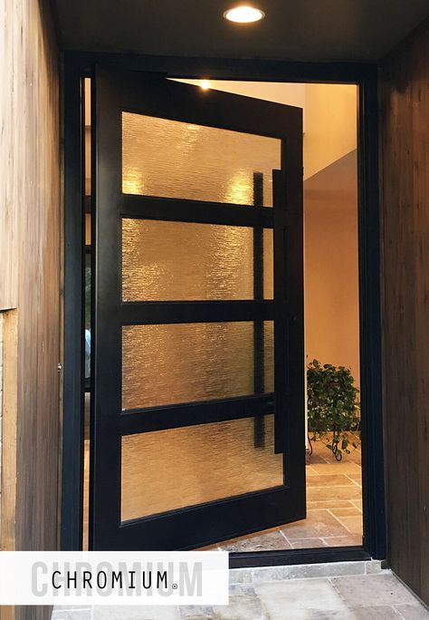 Modern Pivot Front Door, Frosted Glass Pivot Door, Pivot Doors Entry Modern Iron, Aluminium Glass Doors Entrance, Black Metal Entry Door, Glass Pivot Doors Entry, Modern Pivot Doors Entrance, Black Pivot Front Door, Pivot Doors Entry Modern