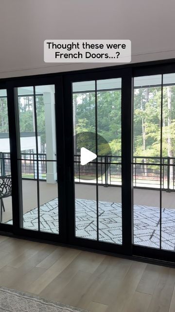 Framing Sliding Glass Door, Back Porch Doors, Outdoor Sliding Doors Patio, French Sliding Patio Doors, French Door Balcony, Exterior French Doors Patio, Sliding Door Balcony, French Doors To Deck, Sliding French Doors Patio