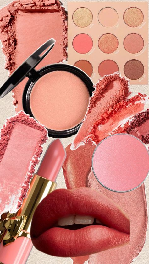 peach, coral, and warm pinks Warm Tone Makeup Looks, Warm Tone Makeup, Tone Makeup, Warm Tone, Makeup Looks, Coral, Makeup, Pink, Make Up Looks