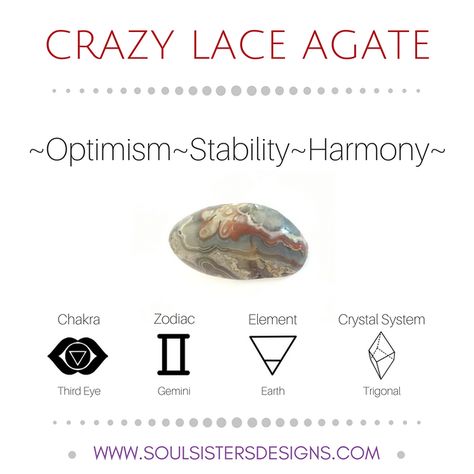 Crazy Lace Agate Agate Meaning, Crystal Lattice, Crystal System, Metaphysical Healing, Spiritual Crystals, Gemstone Meanings, Blue Calcite, Crystal Therapy, Healing Crystal Jewelry