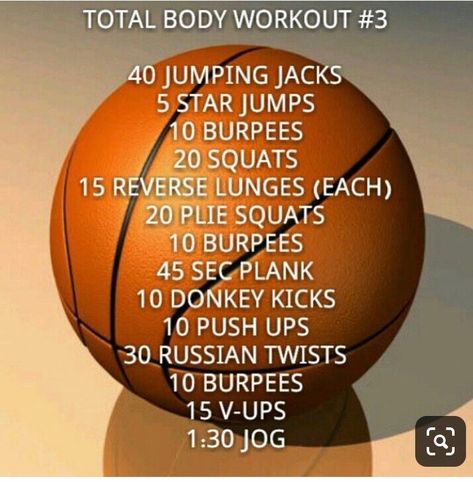 Workouts To Get In Shape For Basketball, Basketball Fitness Workouts, Basketball Workouts For Kids, Basketball Shooting Workouts, Basketball Fits, Total Body Workouts, Basketball Conditioning, Wake Up Workout, Basketball Workouts Training