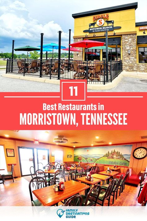 Want to see the best restaurants in Morristown, TN? We’re FamilyDestinationsGuide, and we’re here to help: From incredible brunch spots and amazing places to eat dinner, to local foodie spots and hidden gems, discover the BEST Morristown restaurants - so you get memories that last a lifetime! #morristown #morristownrestaurants #restaurantsinmorristown #bestrestaurantsinmorristown #placestoeatmorristown Knoxville Restaurants, Tennessee Restaurants, Jackson Tennessee, Nashville Restaurants, Sevierville Tennessee, Bristol Tn, Clarksville Tennessee, Tennessee Travel, Tennessee Vacation