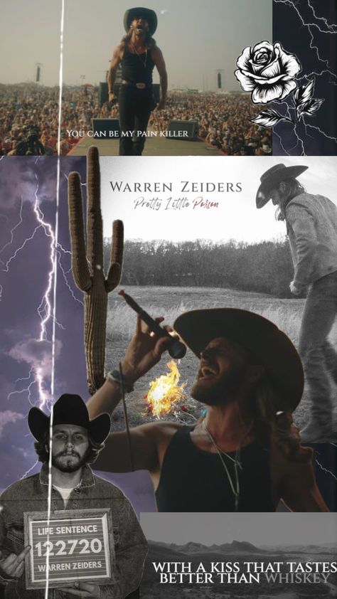 #warrenzeiders #prettylittlepoison #zeiders #western #country #insideyourhead #cactus #lightning #ridethelightning Warren Zeiders, Ride The Lightning, Country Kids, Life Sentence, Country Music Stars, Country Artists, Country Singers, Music Star, Pretty Wallpapers