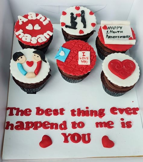 Cupcakes For Husband Birthday, Happy Birthday Cupcakes For Men, Latest Anniversary Cake Designs, Anniversary Cupcakes, Cupcakes For Men, Budget List, Birthday Cake For Husband, Decorating Frosting, Cake For Husband