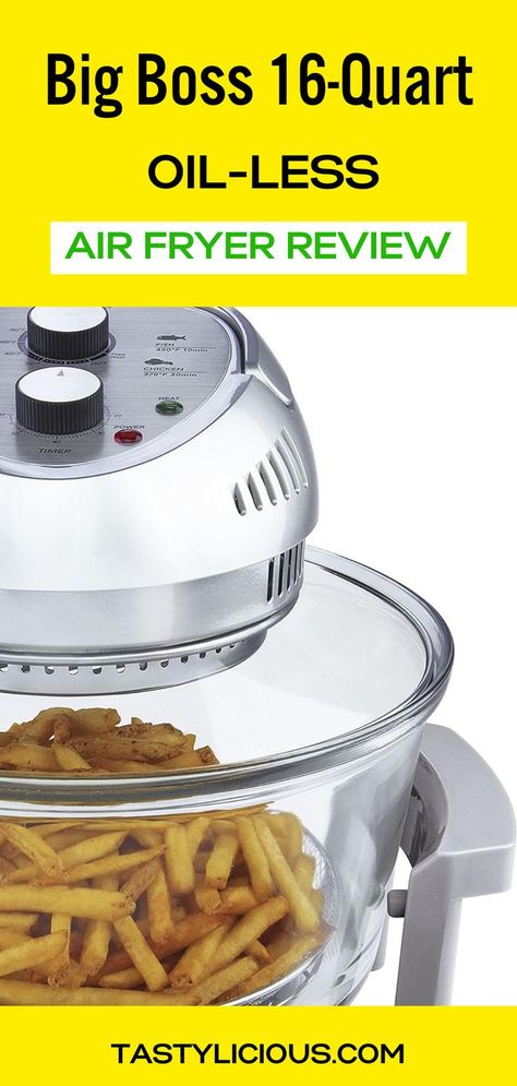 Big Boss 16 Qt Oil-Less Air Fryer | big boss air fryer reviews | best air fryer brand | best air fryer brand review | dinner ideas | easy dinner recipes | healthy dinner recipes | smoothie drink recipes | breakfast ideas | fall recipes | dessert recipes easy Big Boss 16, Fall Recipes Dessert, Air Fryer Review, Dinner Ideas Easy, Best Air Fryer, The Big Boss, Smoothie Drink Recipes, Fall Dessert Recipes, Air Fryers