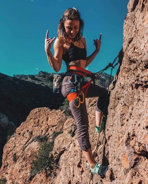 [9/23/21] Rock Climbing Women, Cute Camping Outfits, Cute Camping, Fishing Boats For Sale, Black Blazer Outfit, Dangerous Sports, Hiking Outfit Spring, Fish Silhouette, Hiking Outfit Women