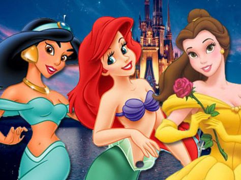 Are You More Like Jasmine, Ariel Or Belle? Ariel Disney Princess, Disneyland Characters, The Disney Princesses, Disney Wallpapers, Disney Movies Characters, Snow White And The Seven Dwarfs, Disney Ariel, The Seven Dwarfs, Princess Ariel