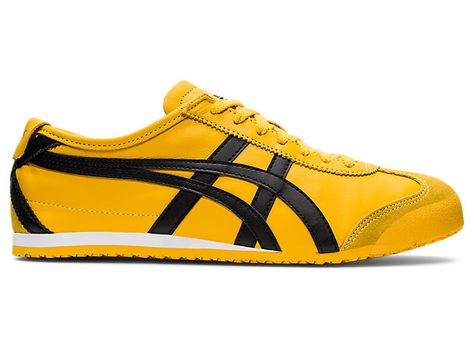 Tiger Shoes, Tiger Mexico 66, Onitsuka Tiger Mexico 66, Mexico 66, Kill Bill, Nike Dunk High, Kaia Gerber, Yellow Shoes, Onitsuka Tiger