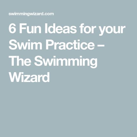 Swim Team Fun Ideas, Fun Swim Practice Ideas, Swim Practice Workouts, Swim Practice, On A Break, Keep Swimming, Swim Team, Swim Sets, Taking A Break