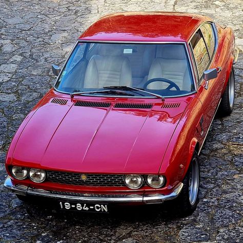 Ferrari Engine, Fiat Dino, Fiat Cars, Fiat Abarth, Italian Cars, Classic Italian, Old Cars, Cool Cars, Vintage Cars