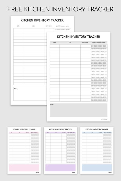 Kitchen Inventory Tracker - Free Printable Digital Template #free #printable #template #kitchen #pantry #tracker #inventory #freezer #fridge #food #grocery #digital #ingredient #supply Fridge Inventory Printable Free, Kitchen Inventory List Free Printable, Food Inventory Printable Free, Pantry List Inventory Free Printables, Pantry Inventory Printable Free, Pantry Tracker, Pantry Inventory Printable, Inventory Management Templates, Spooky Activities