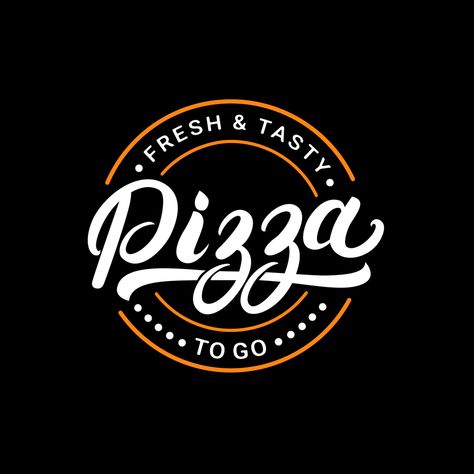 Pizza Logo Design, Pizzaria Delivery, Pizza Logo, Pizza Shop, Pizza Art, Pizza Tshirt, Logo Idea, Pizza Bites, Pizza Place