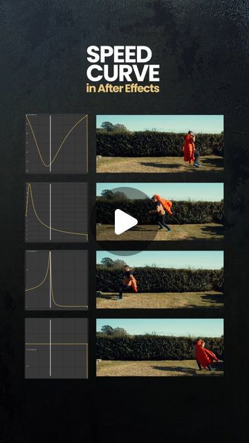 279K likes, 192 comments - filmfreelancer on September 20, 2024: "Controlling time with the Speed Graph 👀⏱️

How it works:
1️⃣ Set two keyframes (start and end frame)
2️⃣ Open the Speed Graph editor to adjust the timing of the animation between the two keyframes. This allows you to control how fast or slow the transition happens at different points, giving you more precise control over the movement.

Software: Adobe After Effects. 

#videoeditingskills #videoeditor #speedgraph #aftereffectstuto Adobe After Effects, Video Editor, The Movement, After Effects, Video Editing, Digital Design, Two By Two, It Works, Software