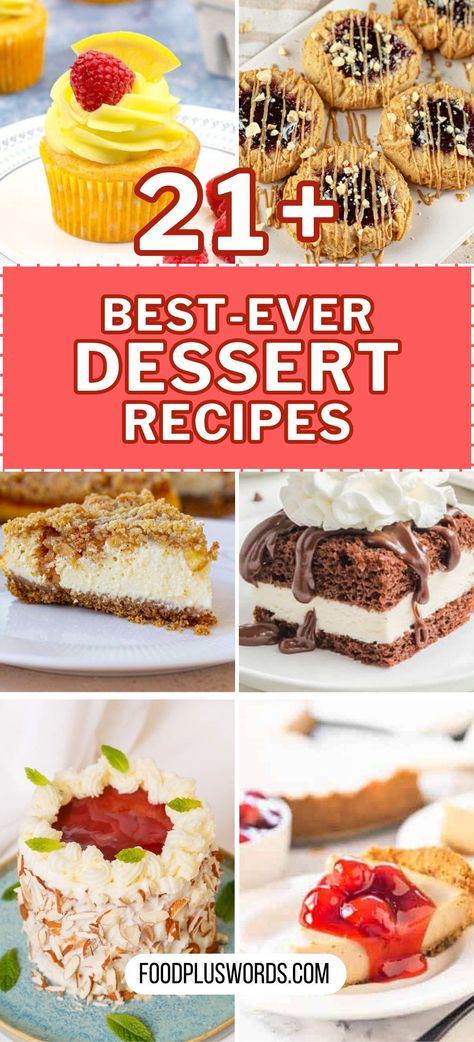 Life is sweeter with dessert, isn't it? Whether you're after a comforting classic or a stunning showstopper, this collection has you covered. From easy-to-make treats to gourmet delights, explore the top dessert recipes ever made, guaranteed to satisfy every craving! Dessert Contest Ideas, Unique Treats To Sell, Baked Dessert Ideas, August Desserts, Best Dessert Recipes Ever, Gourmet Dessert Recipes, Top Dessert Recipes, Best Desserts Ever, Desserts Fancy