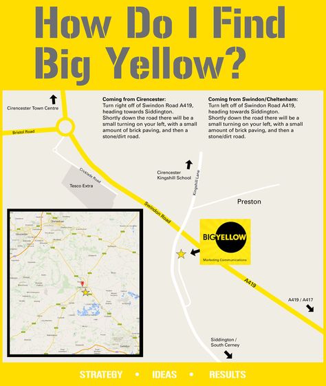 PDF #design - #MAP / #Directions. Come and find us! #BigYellow #Graphics #Design Pdf Design, Map Design, Marketing Ideas, Can Design, Graphics Design, Design Company, Mood Board, Baby Shower, Map