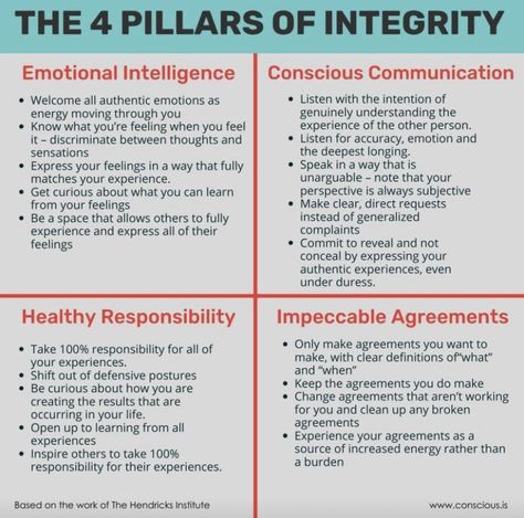 Keeping Promises, Human Behavior Psychology, 4 Pillars, Taking Responsibility, Understanding Emotions, Motivational Interviewing, Research Skills, Being Honest, Emotional Awareness