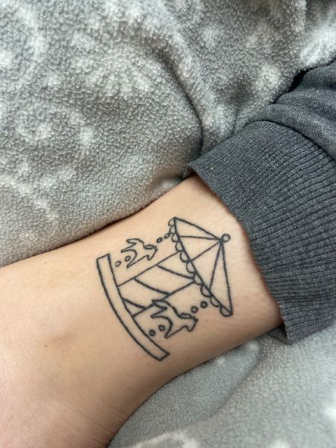 Carousel Tattoo Greys Anatomy, The Carousel Never Stops Turning Tattoo, 5sos Inspired Tattoos, Greys Anatomy Tattoo, Carousel Tattoo, 5sos Tattoo, Anatomy Tattoo, Christmas Tattoo, Stick And Poke