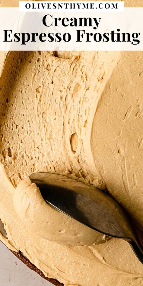 Coffee Cream Filling For Cake, Chocolate Espresso Frosting, Espresso Icing Recipe, Coffee Flavor Cake Recipes, Coffee Icing Recipe Easy, Coffee Icing Recipe Frostings, Chocolate Coffee Icing, Coffee Cake Icing Recipes, Coffee Cake Icing