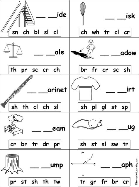 Diagraphs And Blends Worksheets, Blended Words, Phonics Blends Worksheets, Rhyming Words Worksheets, Phonics Blends, Missing Letters, Blends Worksheets, Kindergarten Phonics Worksheets, Blends And Digraphs