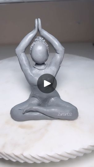 150K views · 15K reactions | Clay Sculpture Yoga Pose ! #sculpeyclay #clayart #clayartist#clays | @zart_02 | 1beyzakaram · Hotline bling (billie version) Yoga Clay Sculpture, Hotline Bling, Sculpey Clay, Yoga Pose, Clay Sculpture, Dry Clay, Air Dry Clay, Clay Art, Yoga Poses