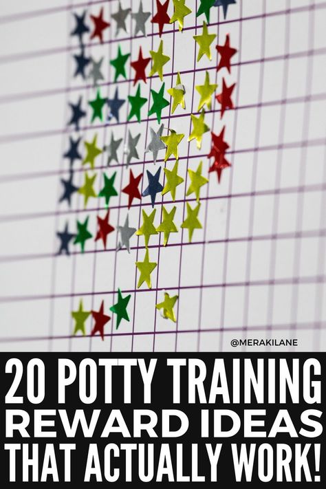 20 Potty Training Incentives and Reward Ideas | The transition from diapers to independent toileting is a huge milestone for parents and kids, but it takes patience and positive reinforcement. While some take to the idea quickly, others can be resistant and even scared to use the potty. In this post, we share 5 signs your child is ready to start potty training, 8 tips and hacks for to get started, plus reward charts, incentive systems and ideas you can put in a reward jar to keep kids motivated Potty Training Incentives, Potty Training Songs, Reinforcement Chart, Potty Training Reward Chart, Reward Ideas, Reward Jar, Potty Training Rewards, Potty Chart, Starting Potty Training