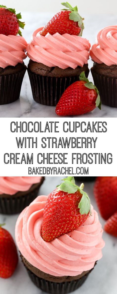 Cupcake Topping, Valentines Recipes Desserts, Strawberry Cream Cheese Frosting, Cheese Frosting Recipe, Lemon Cream Cheese Frosting, Cupcakes Recipes, Sweet November, Strawberry Mousse, Low Carb Snack