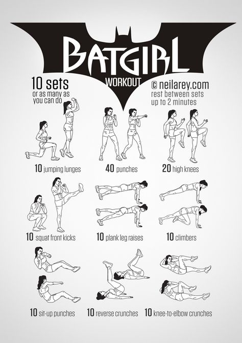 Training is not just hard physically, it's hard mentally. We all know that training our bodies is the right thing to do, it's sticking to it long term or... Neila Rey, Hero Workouts, Superhero Workout, Cardio Yoga, Ab Workout At Home, Yoga Postures, The Batman, Batgirl, Kickboxing