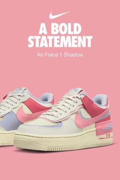 A playful twist on a hoops icon by doubling up on everything you love about the AF1. Shop now on Nike.com. Shoe Box Valentine Boxes, Valentine Boxes For Kids, Sandals Design, Valentine Boxes, Air Force 1 Shadow, Girls Winter Boots, Girls Shoes Sneakers, Preppy Shoes, Cute Nike Shoes