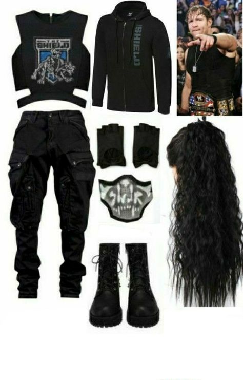 Wrestling Outfits Men, Wwe Diva Outfits, Boxing Outfit For Women, Boxing Outfit, Boxing Clothes, Wrestling Outfits, Baddie Fashion, Wwe Outfits, Book Outfits