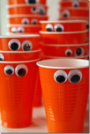 Inspiration: Halloween Party Drinks « The Rainy Day Box. Monster Cups