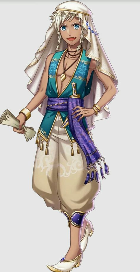 Arabian Character Design, Character Male, Dreamy Night, Desert Places, Anime Elf, Arabian Night, Arabian Nights, Character Design Male, Day For Night