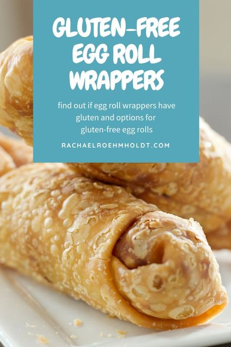 Gluten Free Egg Roll Wrappers, Gluten Free Egg Rolls, Gluten Free Chinese, Dairy Free Protein, Liver Care, Gluten Free Pastry, Dairy Free Snacks, Gluten Free Appetizers, Egg Roll Wrappers