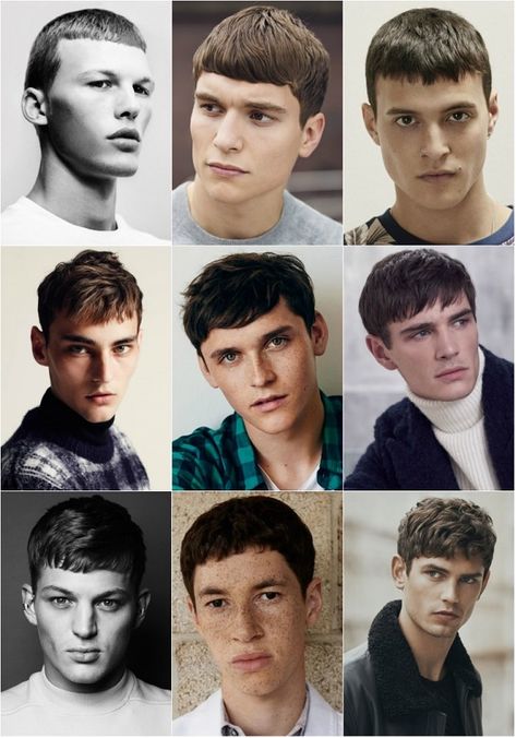 A guide to The Ceasar Cut aka Men's French Crop Hairstyle which is a short and easy to maintain haircut for men. The French Crop Haircut, Short Mod Hairstyle Men, Ceasar Hair Men, Long Caesar Haircut Men, 90s Hairstyles Men Short, Easy To Maintain Haircut, French Crop Hairstyle, Mod Hairstyle Men, 90s Haircut Men