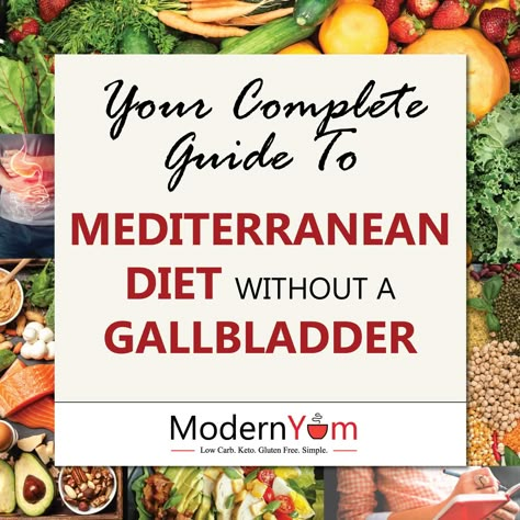 I do not have a gallbladder. Here's how I customized the Mediterranean Diet to work best for me, including the healthy fats. Recipes For No Gallbladder Diet, No Gallbladder Meal Plan, No Gall Bladder Recipes, Living Without Gallbladder, Gallbladder Diet After Surgery Recipes Healthy Eating, Diet For After Gallbladder Removal, After Gallbladder Surgery Diet Recipes, What To Eat Without A Gallbladder, Snacks For Gallbladder Diet