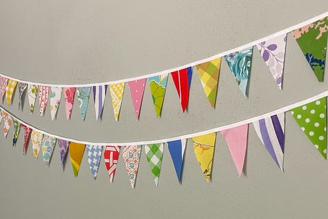 Vintage Fabric Flag Banner Colorful Flag Bunting Banner Single-sided Flag Garland Party Bunting Vintage Style Bunting Decoration - Etsy Pennant Garland, Flag Garland, Bunting Flag, Fabric Flag, Party Bunting, Vintage Travel Trailers, Fabric Bunting, Pennant Banners, Bunting Garland