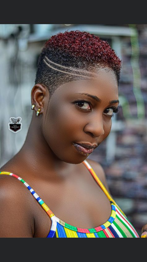 Hairstyles Dazzling Fade Haircuts for Women to Try in 2023 Fade Haircut Women Natural Hair Short Cuts Mohawk Hairstyles Women, Barbers Cut For Women, Perm Cut For Black Women, Low Cut Hairstyles For Ladies, Perm Cut, Female Haircut, Fade Haircut Women, Low Cut Hairstyles, Fade Haircut Designs