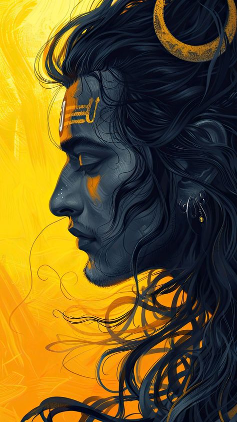 Mahadev HD Wallpaper 🔱✨🕉️ New Wallpaper  Shiv ji Images #hdwallpaper #newhdwallpaper #mahadevhd #newwallpaper #hd4k #wallpaper Lord Shiva Meditating Hd Wallpaper, God Related Wallpaper, Smiling Shiva, Drawing Of Shiva, Hd Drawings, God Illustration Art, Siva Art, Lord Shiva Meditating, Siva God